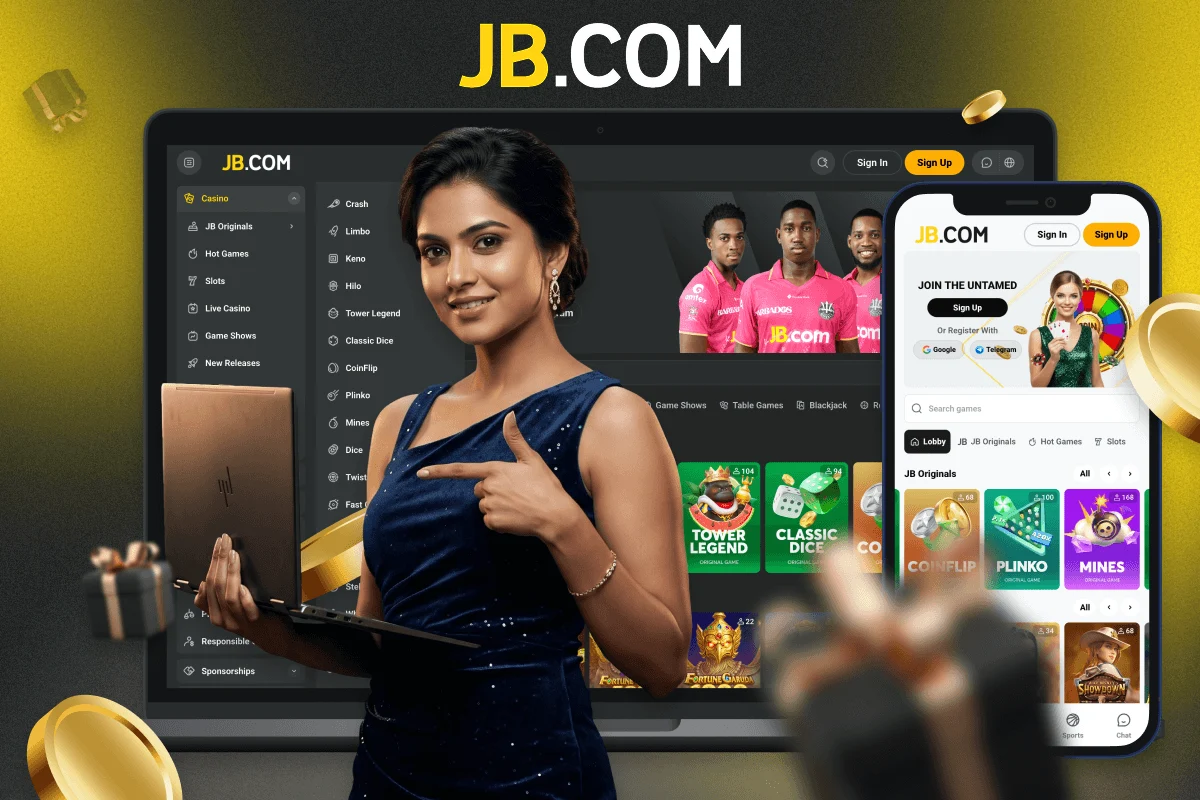 JB Casino in India offers betting on popular sports as well as online casino games